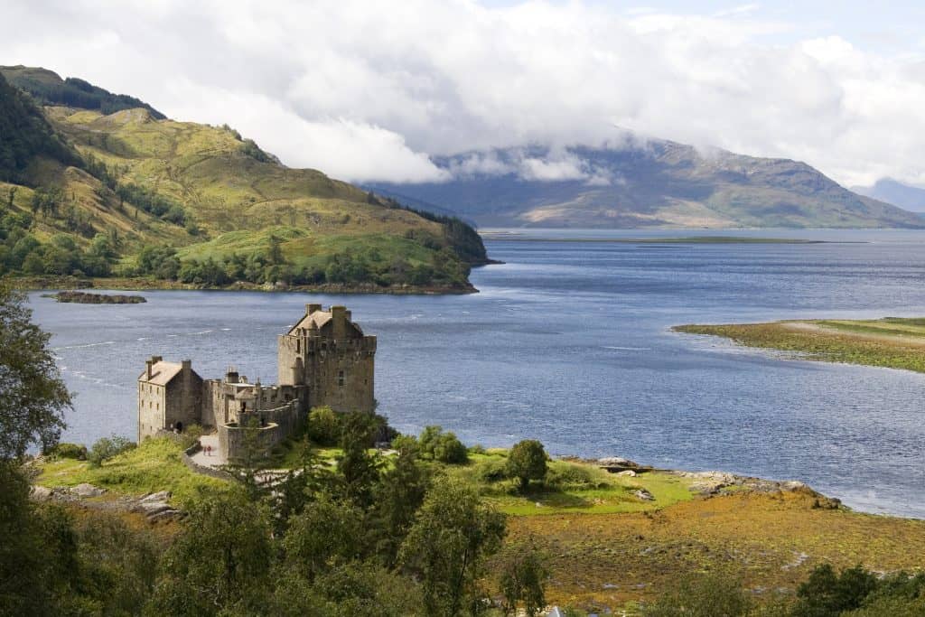 Eilean Donan Castle in Loch Duich