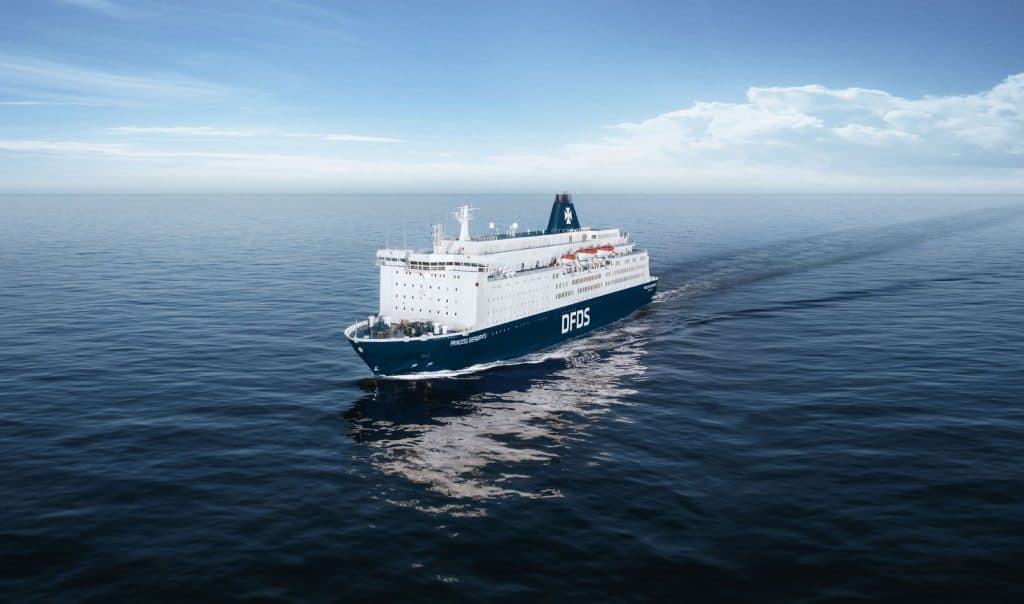 ferry van DFDS seaways