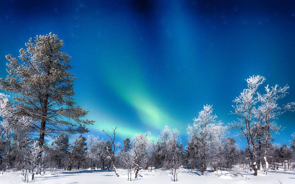 Noorderlicht in Lapland