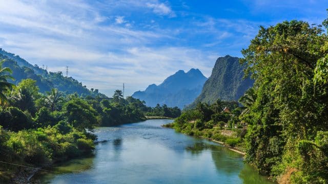 The climate of Laos