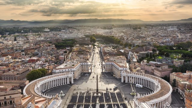 The climate of Vatican City