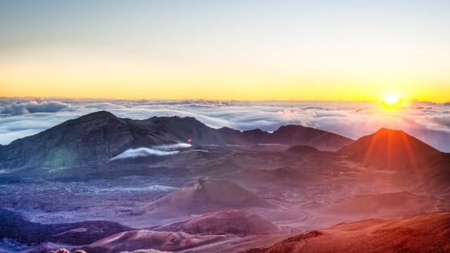The climate of Haleakala National Park