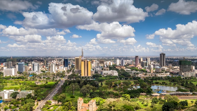 Weer in  Nairobi in april