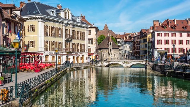 The climate of Annecy