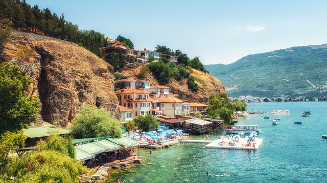 Le climat de Ohrid