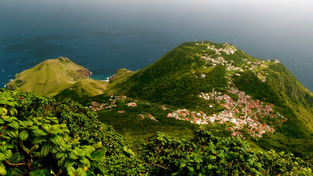 The climate of Saba