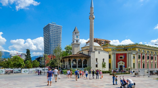 Le climat de Tirana