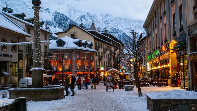 Weer in  Chamonix-Mont-Blanc in februari