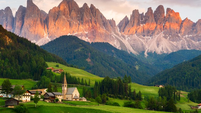 The climate of Dolomites