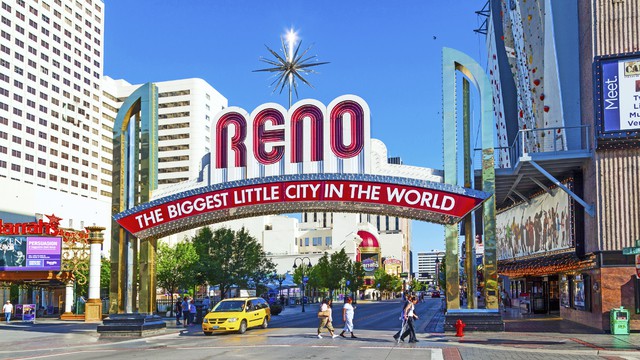 Weer in  Reno in januari