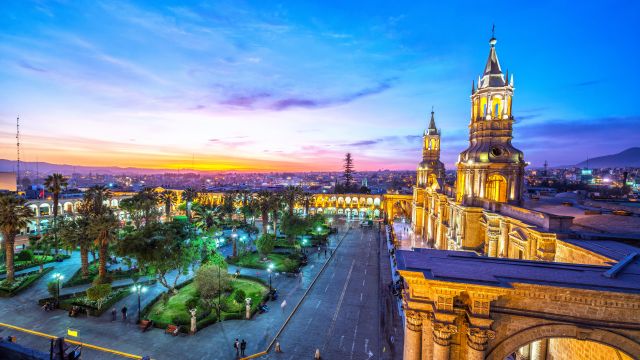 Previsão do tempo por hora para Arequipa