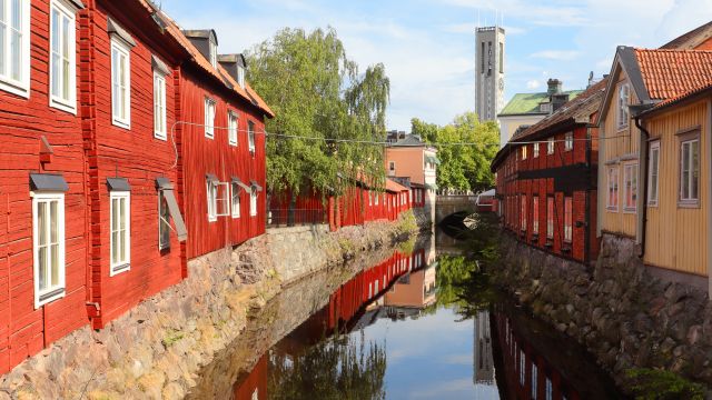 Das Wetter im April in Västerås