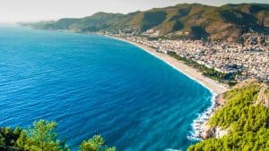 Het klimaat van Alanya, Turkije