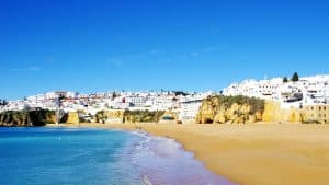 Het klimaat van Albufeira, Portugal