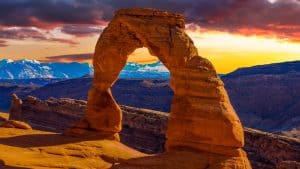 Het weer in Arches National Park, Utah in september 2020