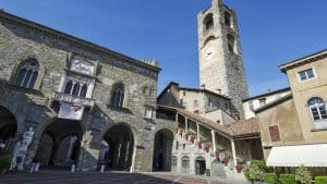 Het weer in Bergamo, Italië in augustus 2021