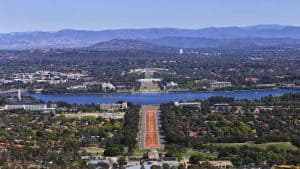 Het klimaat van Canberra, Australië