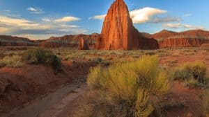 Het weer in Capitol Reef National Park, Utah in juni 2021