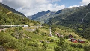 Het weer in Flåm, Noorwegen in juni 2017