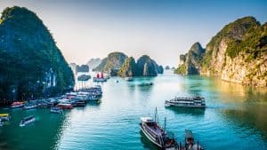 Het weer in Halong Bay, Vietnam in juli 2023