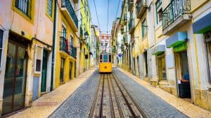 Het weer in Lissabon, Portugal in februari 2020