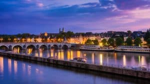 Het weer in Maastricht, Nederland in juni 2014