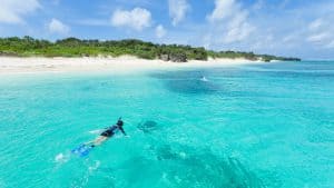 Het klimaat van Okinawa, Japan