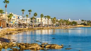 Het weer in Paphos, Cyprus in juni 2020