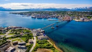 Het weer in augustus 2025 in Tromsø, Noorwegen