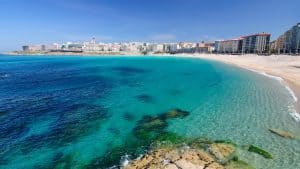 Het weer in A Coruña, Spanje in januari 2018