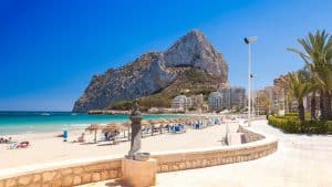 Het weer in Calpe, Spanje in januari 2015