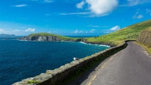 Het weer in Dingle, Ierland in januari 2021