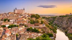 Het weer in Toledo, Spanje in oktober 2014