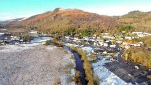 Het weer in Aberfoyle, Schotland in april 2017