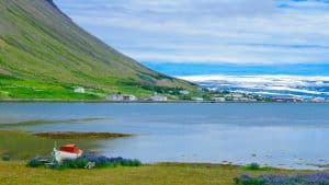 Het klimaat van Ísafjörður, IJsland