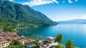 Het klimaat van Lago Maggiore, Italië