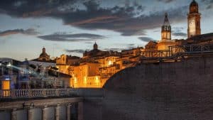 Het weer in Macerata, Italië in februari 2020