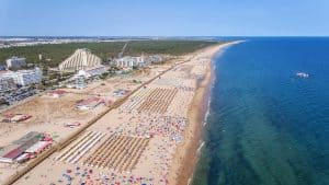 Het weer in Monte Gordo, Portugal in juni 2022