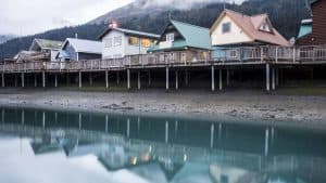 Het weer in Seward, Alaska in februari 2014