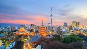 Het weer in Tokyo, Japan in februari 2016