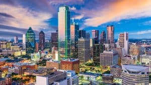 Het weer in Dallas, Texas in oktober 2021