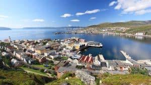 Het weer in Hammerfest, Noorwegen in maart 2016