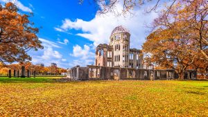 Het weer in Hiroshima, Japan in april 2020