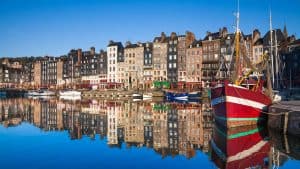 Het klimaat van Honfleur, Frankrijk