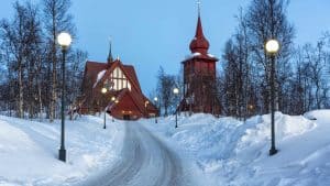 Het weer in Kiruna, Zweden in juni 2022