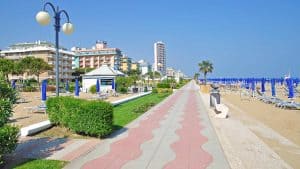 Het klimaat van Lido di Jesolo, Italië