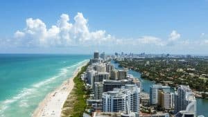 Het weer in Miami, Florida in januari 2018