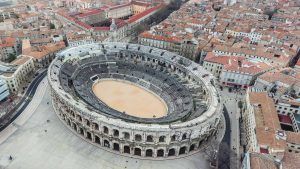 Het weer in Nîmes, Frankrijk in oktober 2022