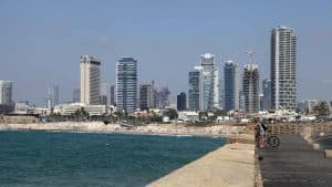 Het weer in Tel Aviv, Israël in augustus 2020