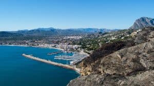 Het weer in Jávea, Spanje in januari 2015